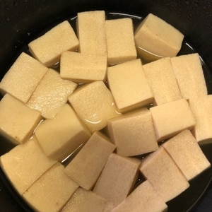 子供でも作れる★高野豆腐の煮物